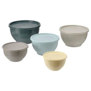 IKEA GARNITYREN Colorful Kitchen Mixing Bowl Set